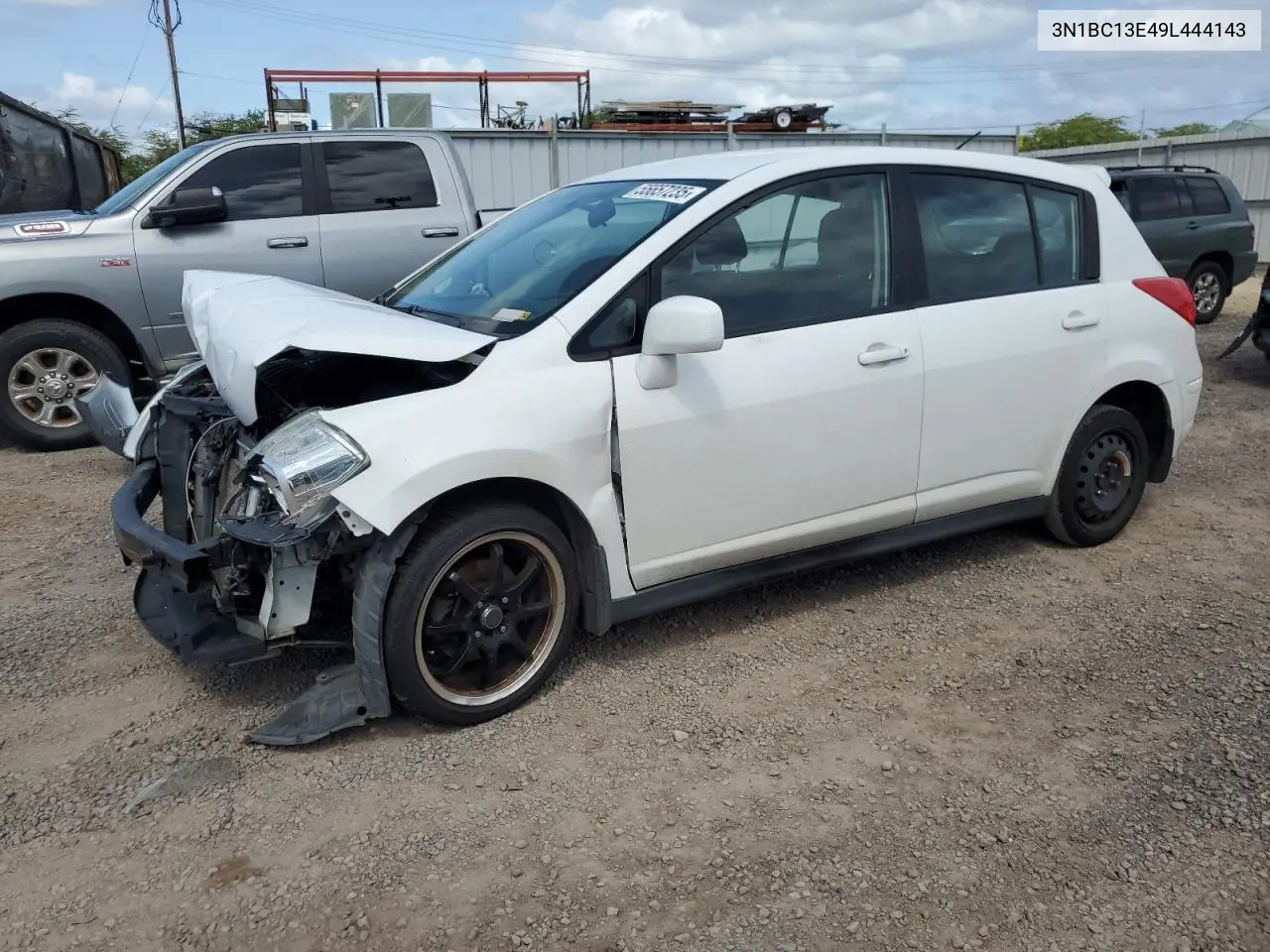 2009 Nissan Versa S VIN: 3N1BC13E49L444143 Lot: 55657235