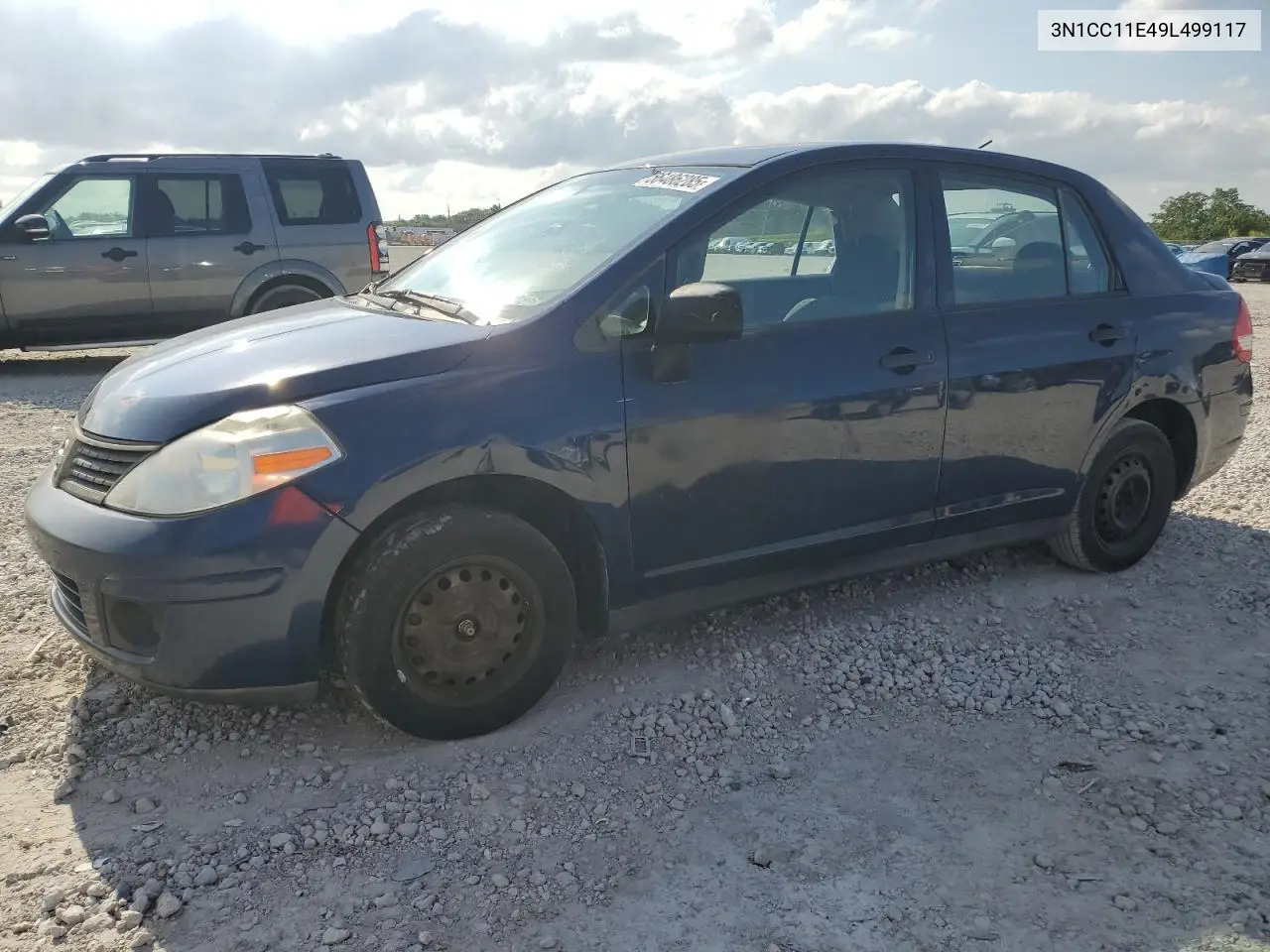 2009 Nissan Versa S VIN: 3N1CC11E49L499117 Lot: 56486285