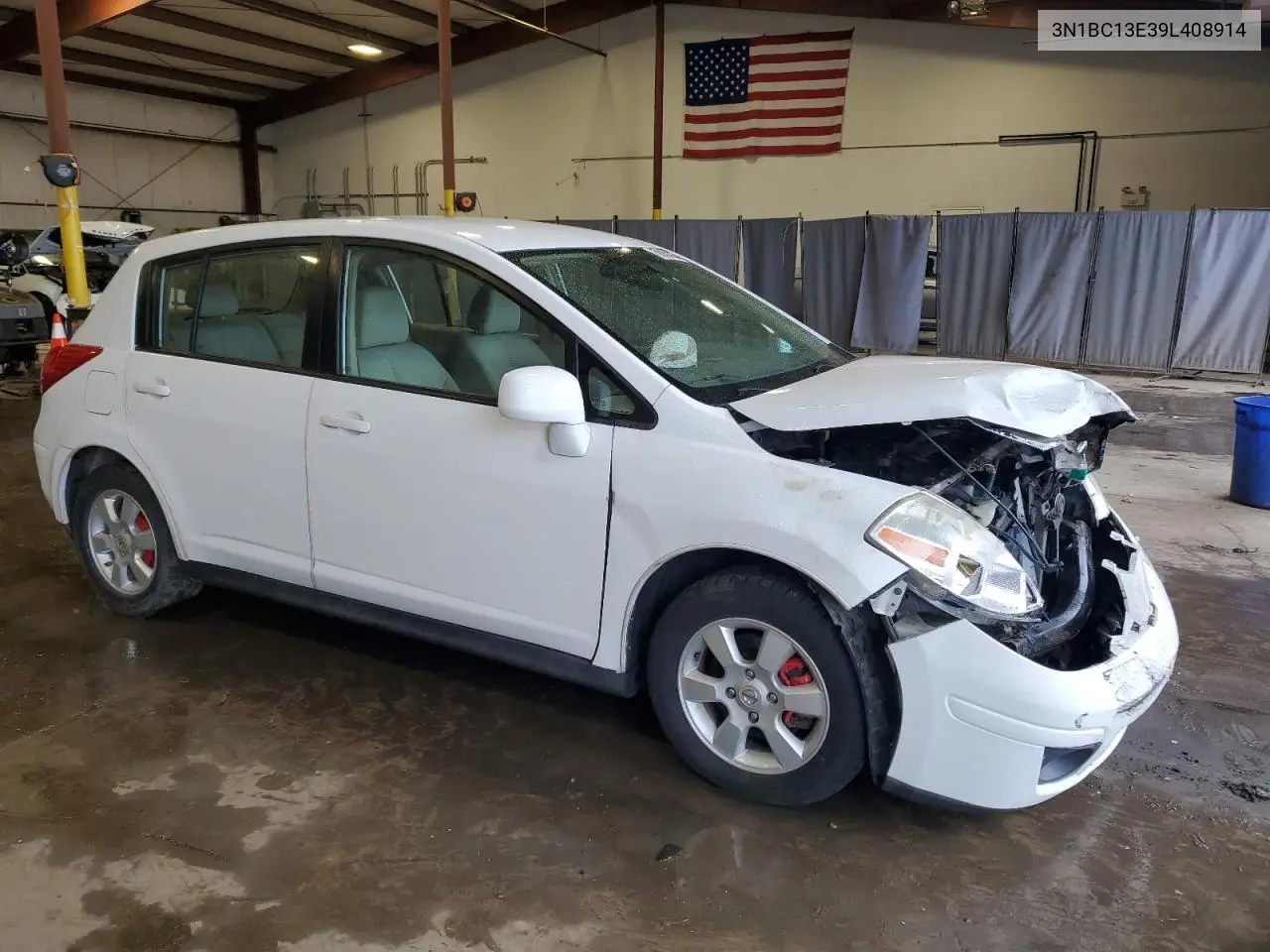 2009 Nissan Versa S VIN: 3N1BC13E39L408914 Lot: 56888265