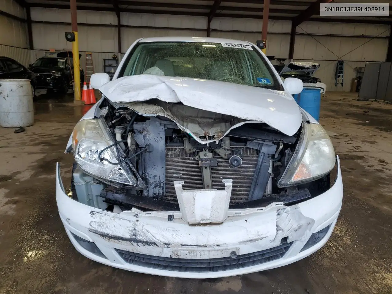 2009 Nissan Versa S VIN: 3N1BC13E39L408914 Lot: 56888265