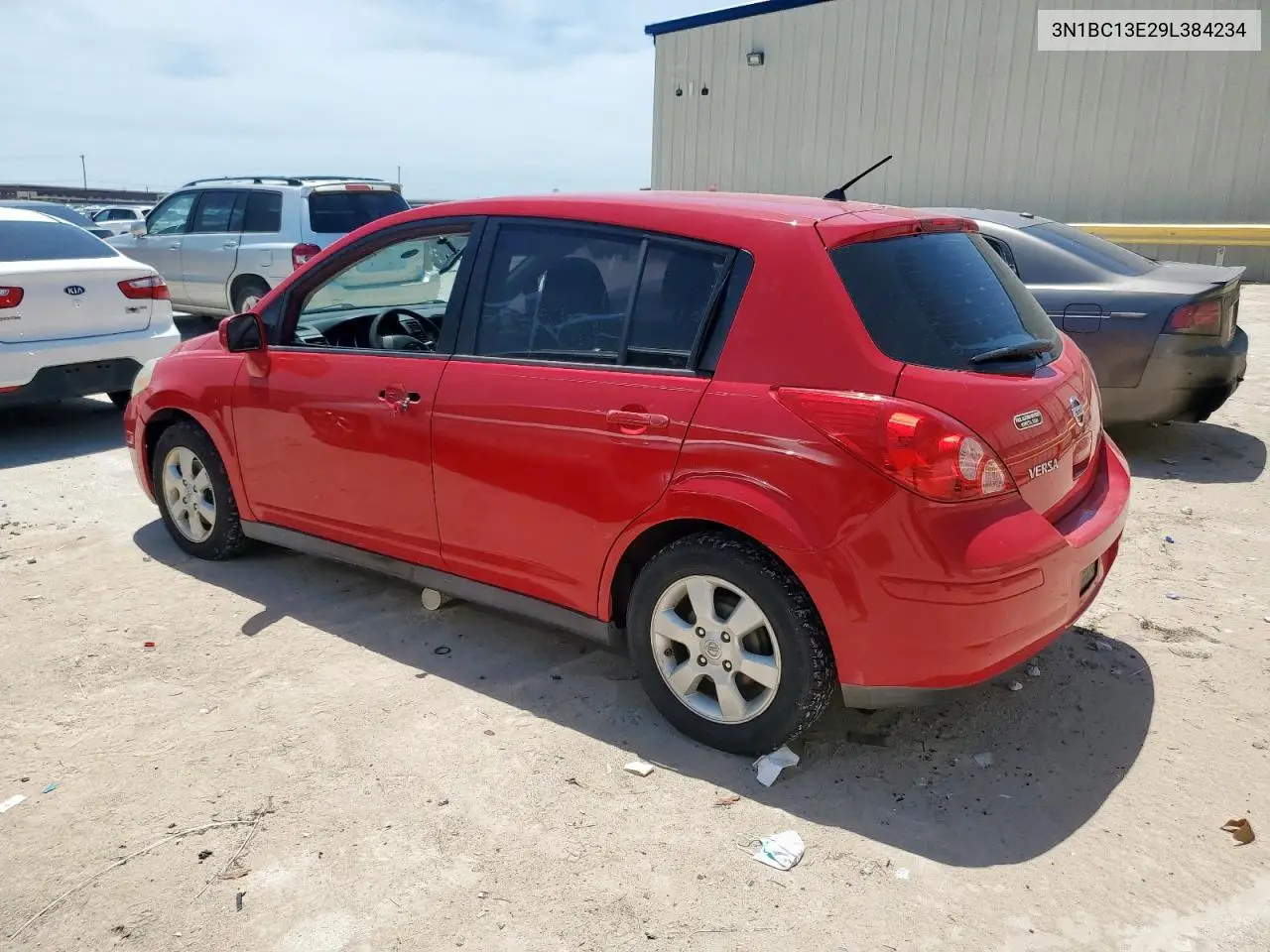 2009 Nissan Versa S VIN: 3N1BC13E29L384234 Lot: 56934755
