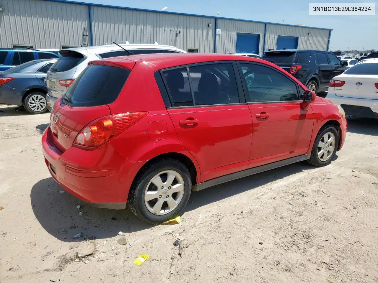 2009 Nissan Versa S VIN: 3N1BC13E29L384234 Lot: 56934755
