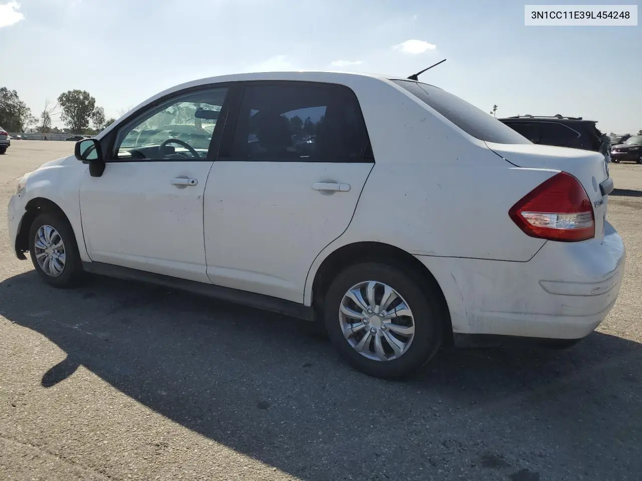 2009 Nissan Versa S VIN: 3N1CC11E39L454248 Lot: 57123485