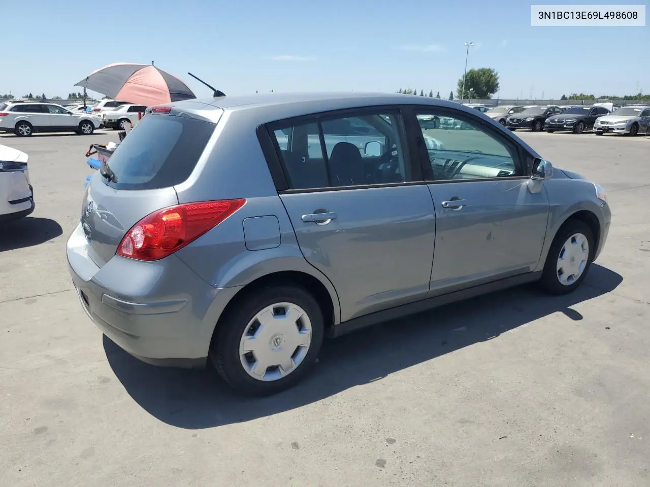 2009 Nissan Versa S VIN: 3N1BC13E69L498608 Lot: 60572285