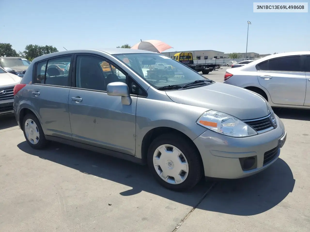 2009 Nissan Versa S VIN: 3N1BC13E69L498608 Lot: 60572285