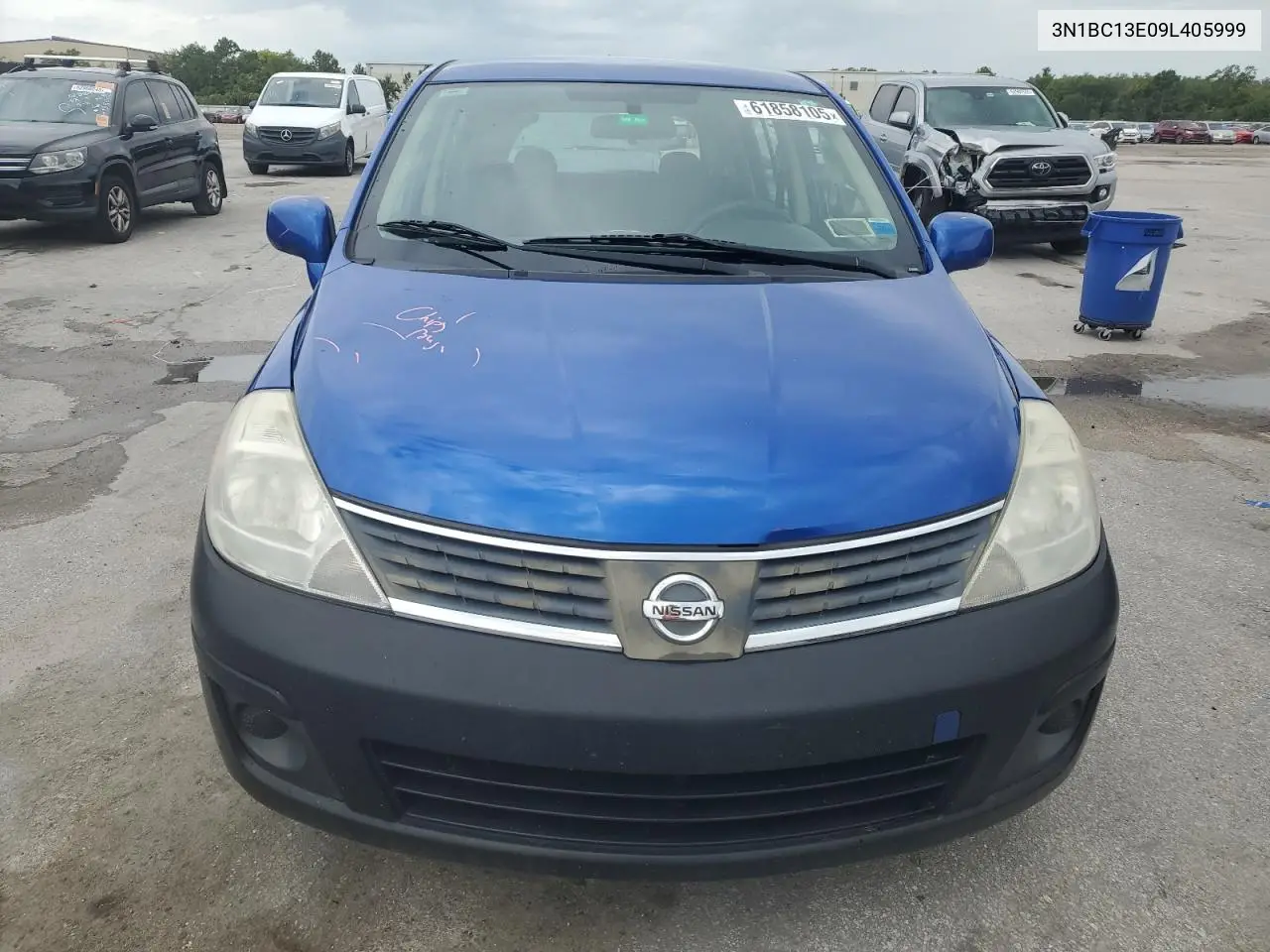 2009 Nissan Versa S VIN: 3N1BC13E09L405999 Lot: 61858105