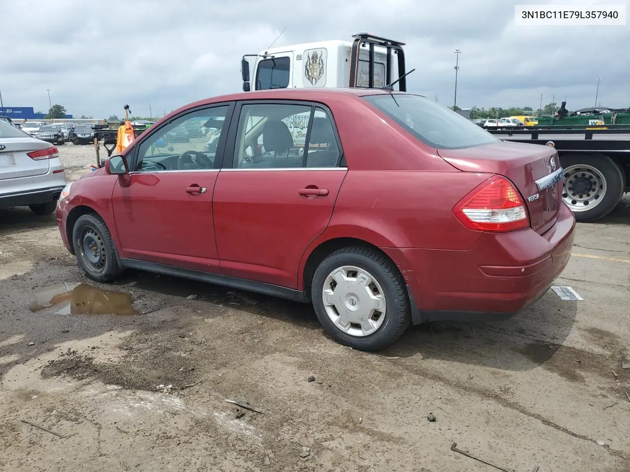 2009 Nissan Versa S VIN: 3N1BC11E79L357940 Lot: 63162285