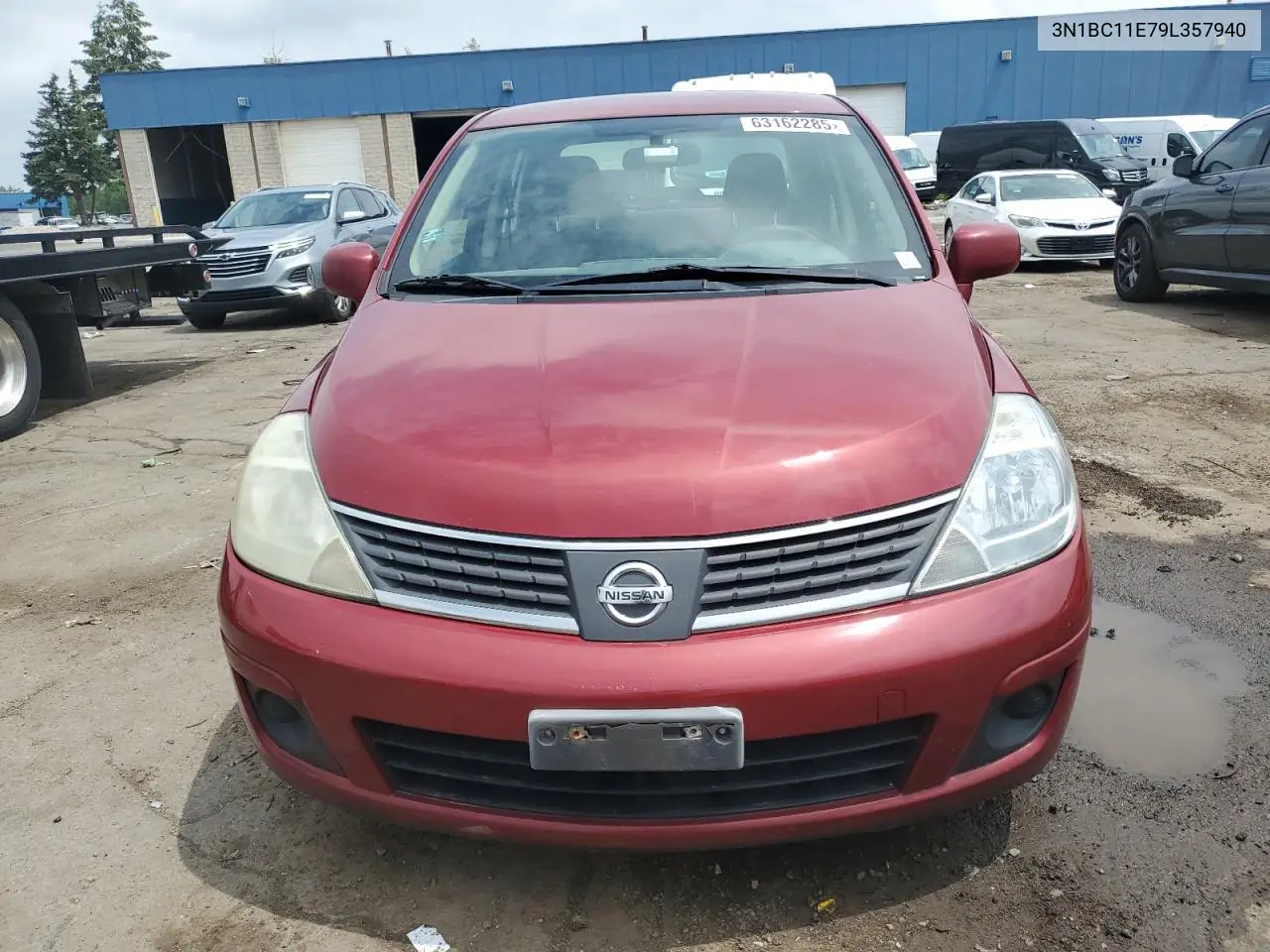 2009 Nissan Versa S VIN: 3N1BC11E79L357940 Lot: 63162285