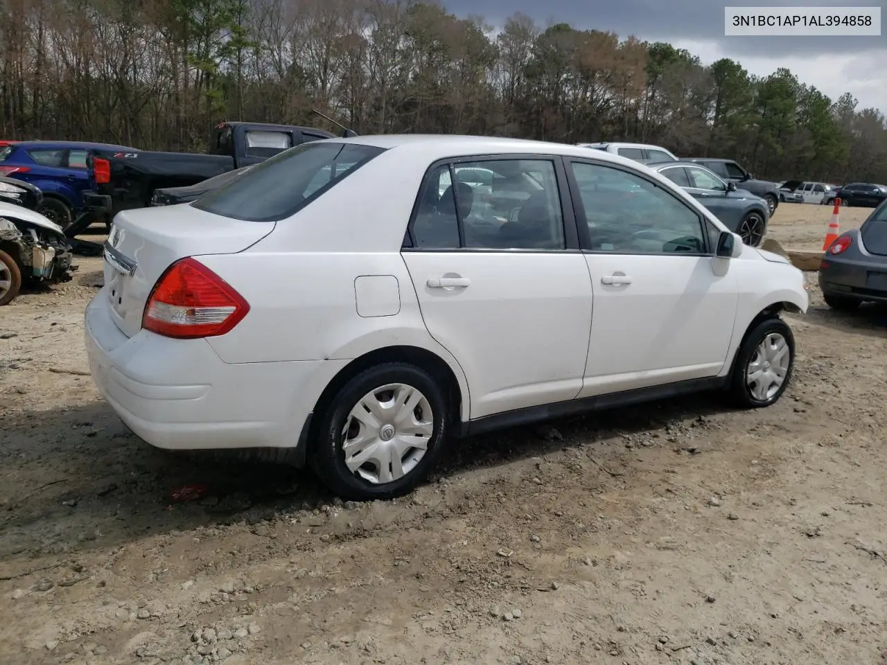 2010 Nissan Versa S VIN: 3N1BC1AP1AL394858 Lot: 48072955