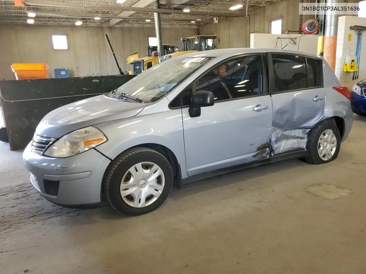 2010 Nissan Versa S VIN: 3N1BC1CP3AL351636 Lot: 56384565