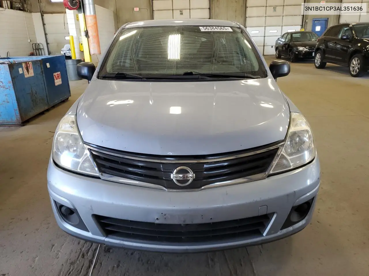 2010 Nissan Versa S VIN: 3N1BC1CP3AL351636 Lot: 56384565
