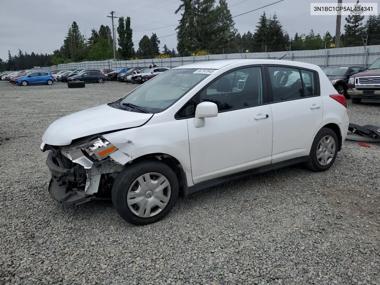2010 Nissan Versa S VIN: 3N1BC1CP5AL434341 Lot: 56797045