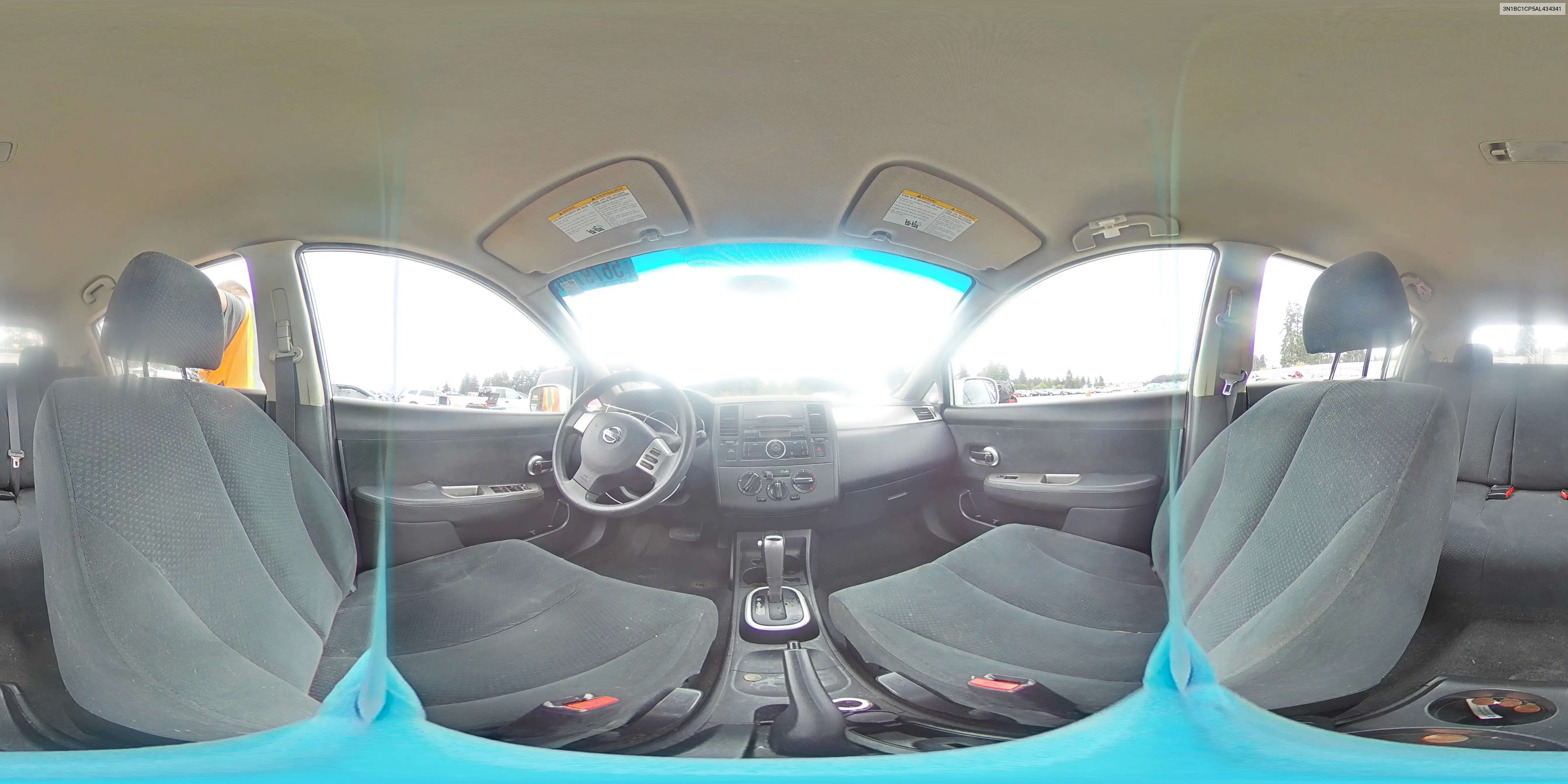 2010 Nissan Versa S VIN: 3N1BC1CP5AL434341 Lot: 56797045