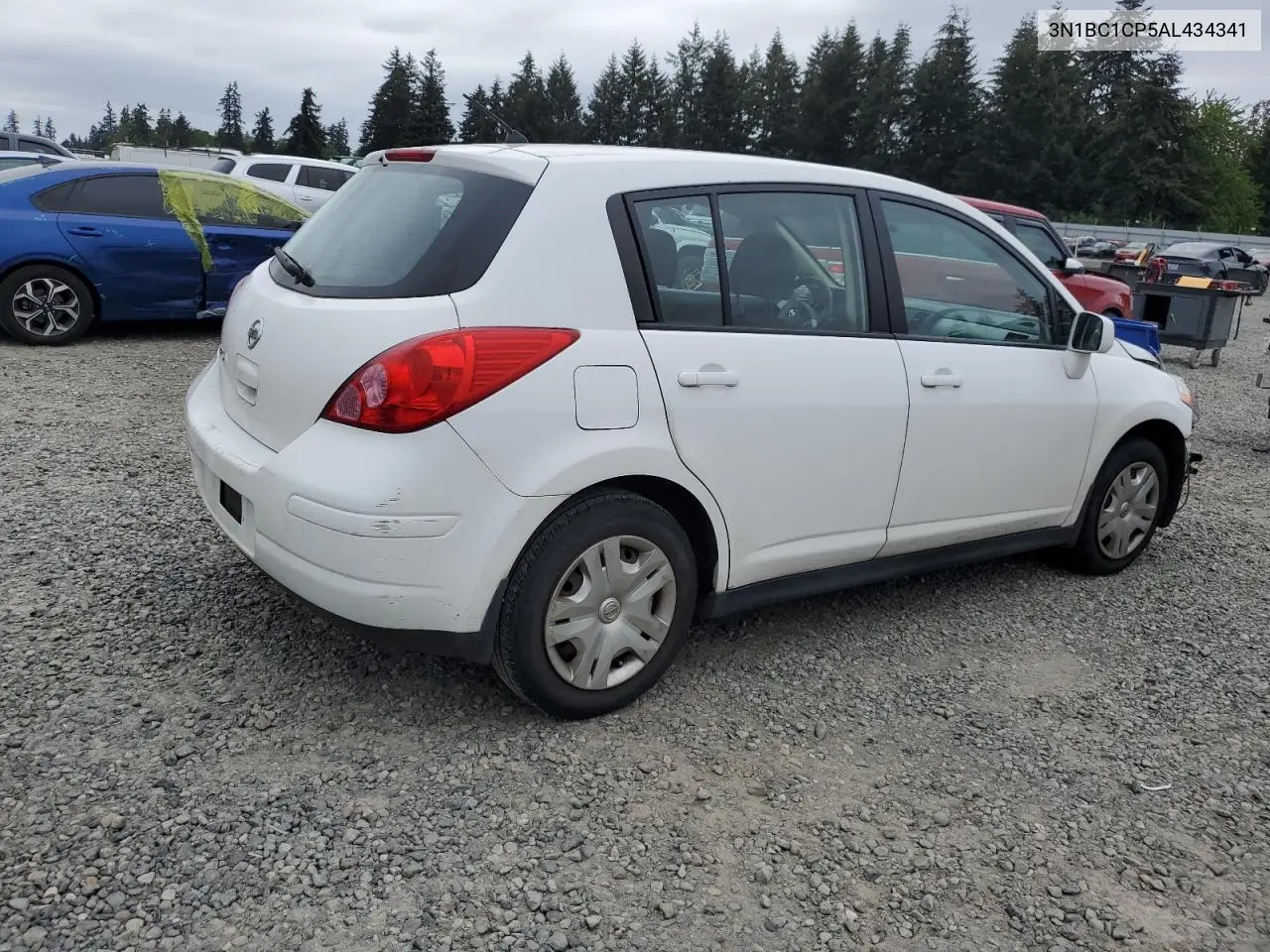 2010 Nissan Versa S VIN: 3N1BC1CP5AL434341 Lot: 56797045