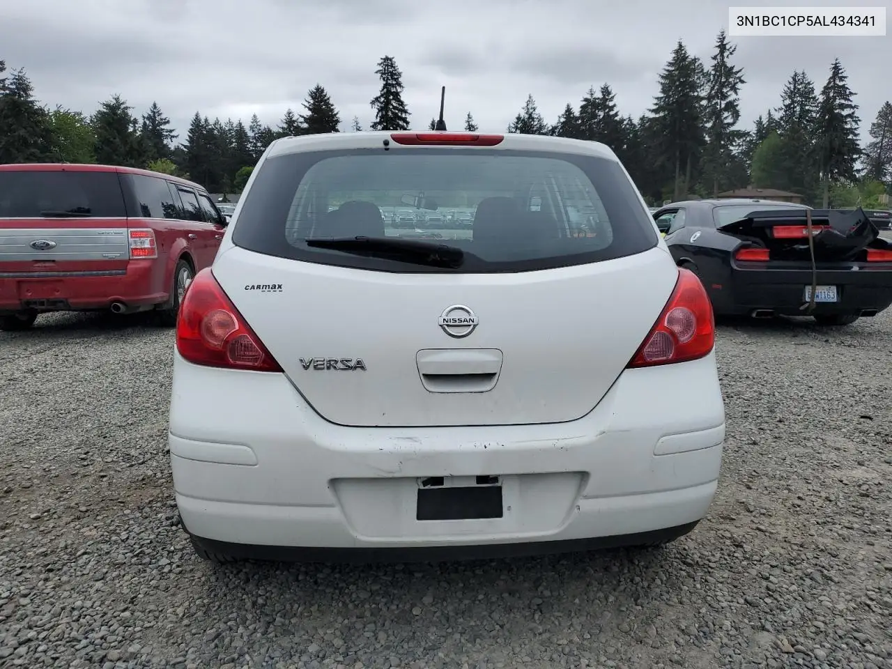 2010 Nissan Versa S VIN: 3N1BC1CP5AL434341 Lot: 56797045