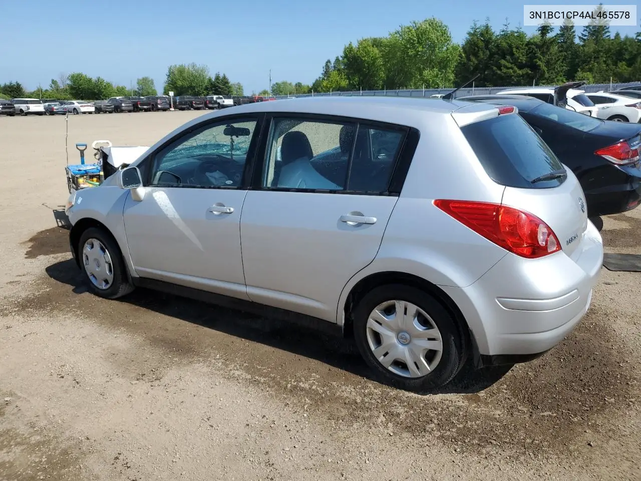 2010 Nissan Versa S VIN: 3N1BC1CP4AL465578 Lot: 58654115