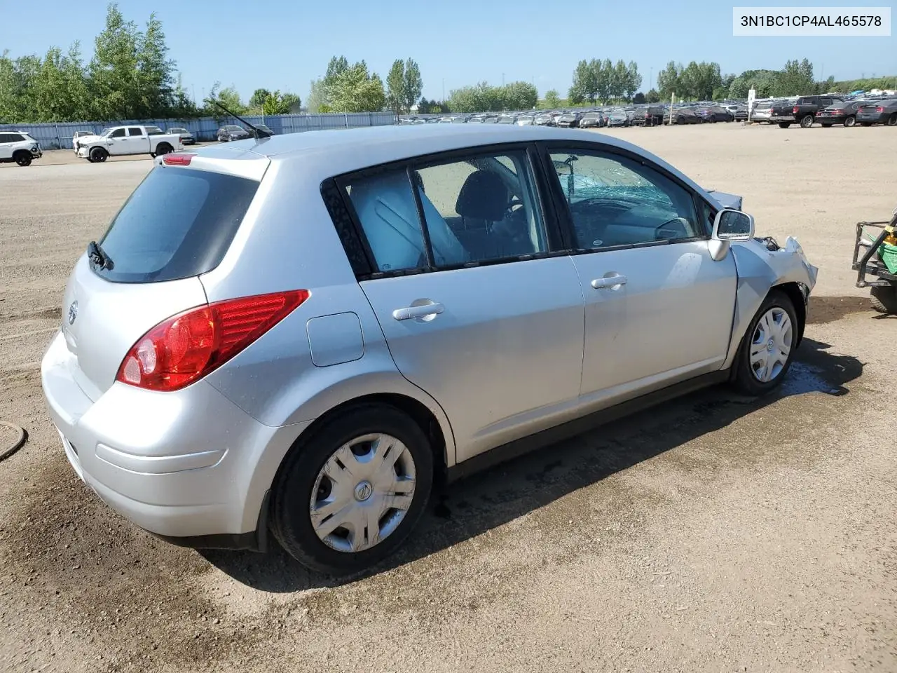 2010 Nissan Versa S VIN: 3N1BC1CP4AL465578 Lot: 58654115