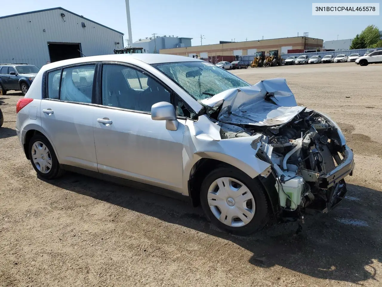 2010 Nissan Versa S VIN: 3N1BC1CP4AL465578 Lot: 58654115