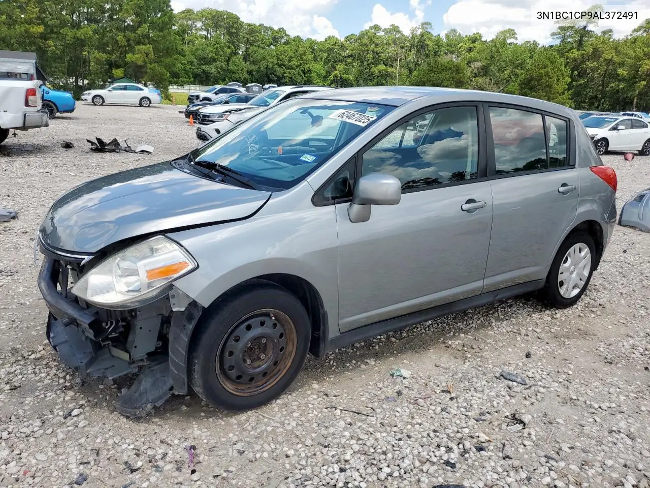 2010 Nissan Versa S VIN: 3N1BC1CP9AL372491 Lot: 62467025