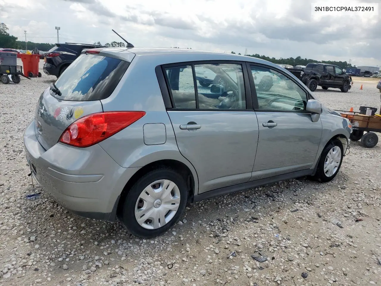 2010 Nissan Versa S VIN: 3N1BC1CP9AL372491 Lot: 62467025