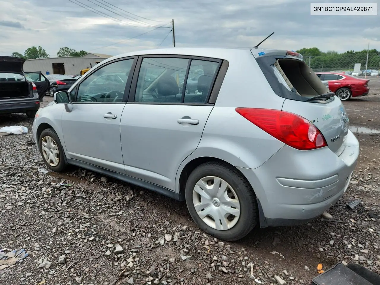 2010 Nissan Versa S VIN: 3N1BC1CP9AL429871 Lot: 62762125