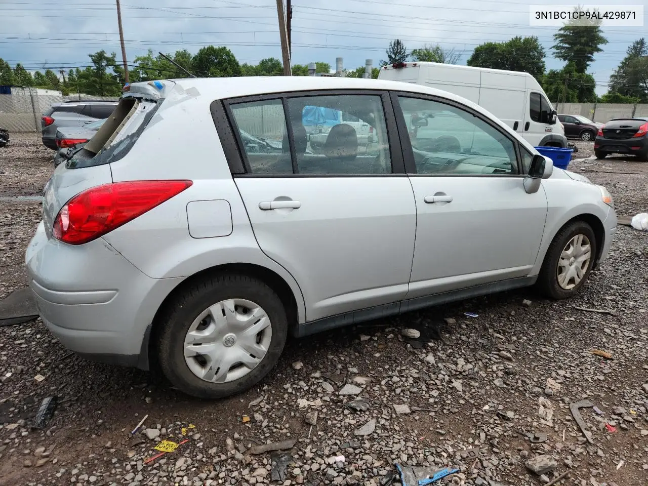 2010 Nissan Versa S VIN: 3N1BC1CP9AL429871 Lot: 62762125