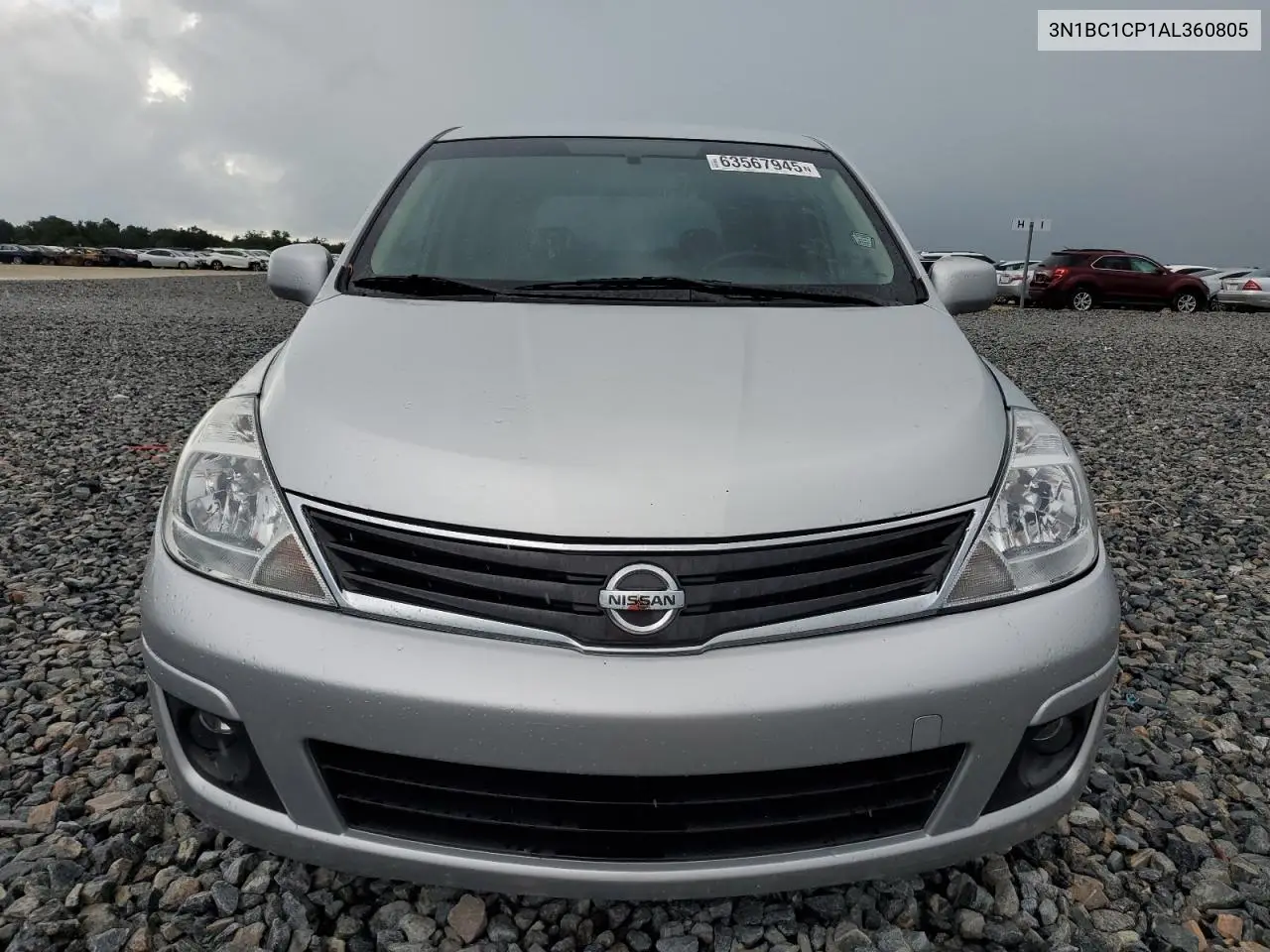 2010 Nissan Versa S VIN: 3N1BC1CP1AL360805 Lot: 63567945