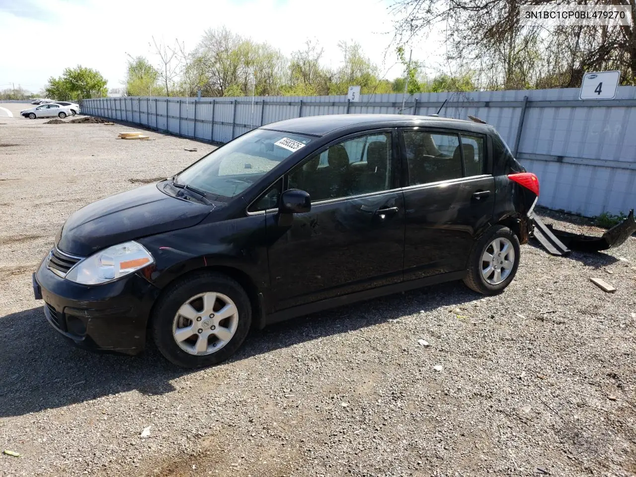 2011 Nissan Versa S VIN: 3N1BC1CP0BL479270 Lot: 55983525