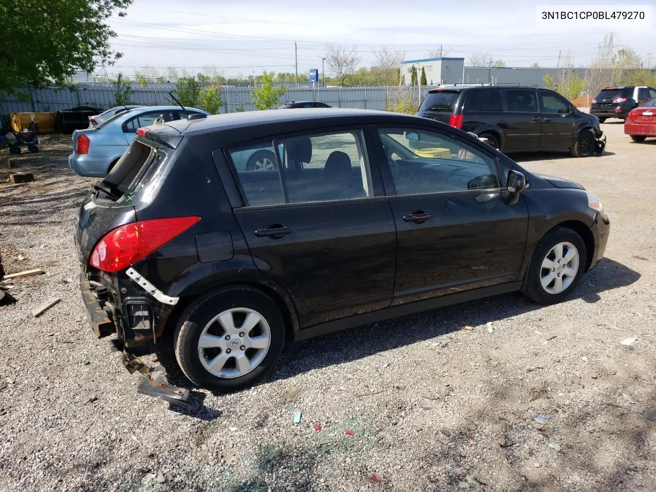 2011 Nissan Versa S VIN: 3N1BC1CP0BL479270 Lot: 55983525
