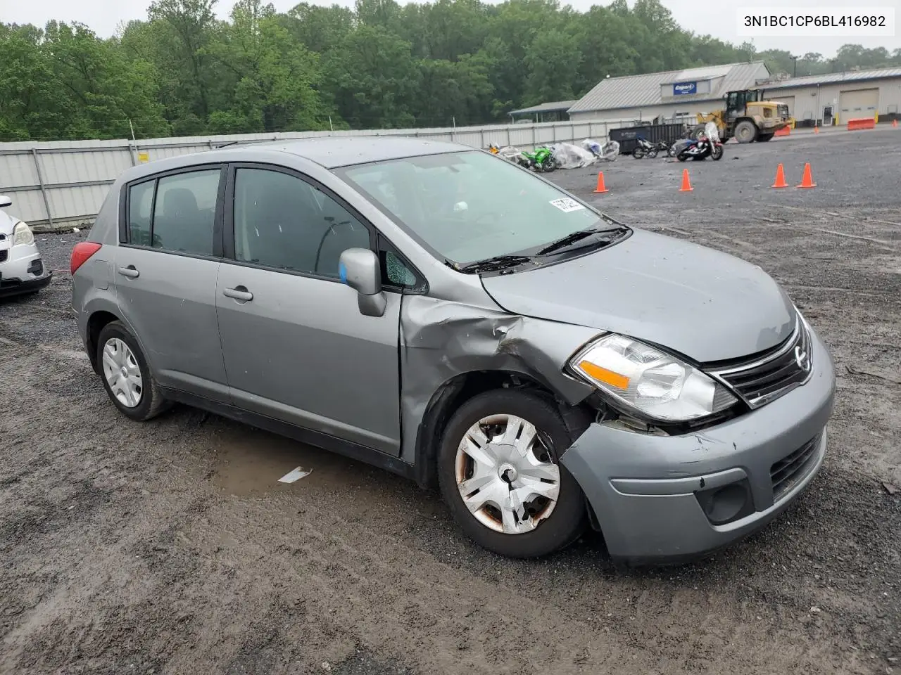 2011 Nissan Versa S VIN: 3N1BC1CP6BL416982 Lot: 56705925