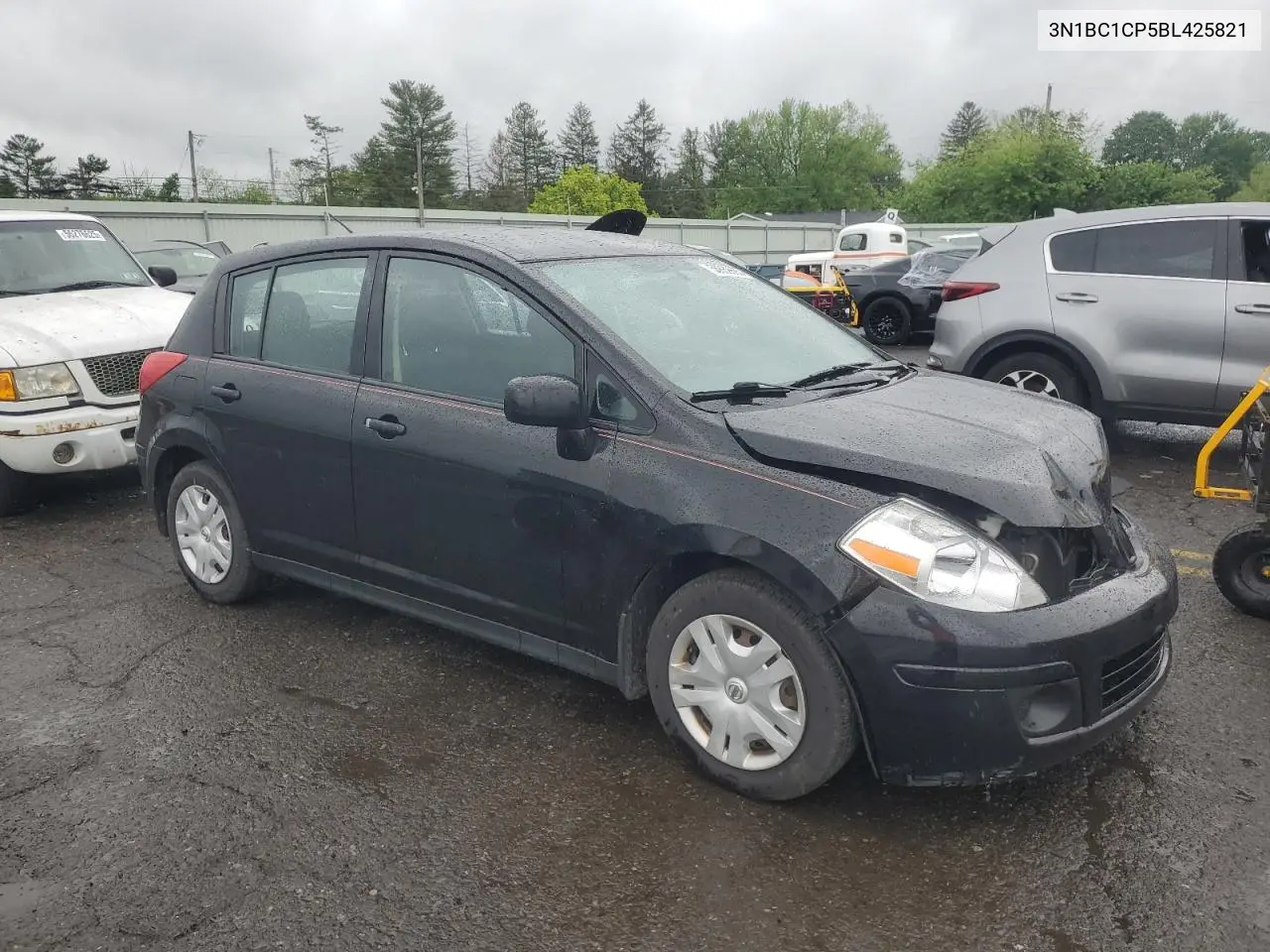 2011 Nissan Versa S VIN: 3N1BC1CP5BL425821 Lot: 56889665