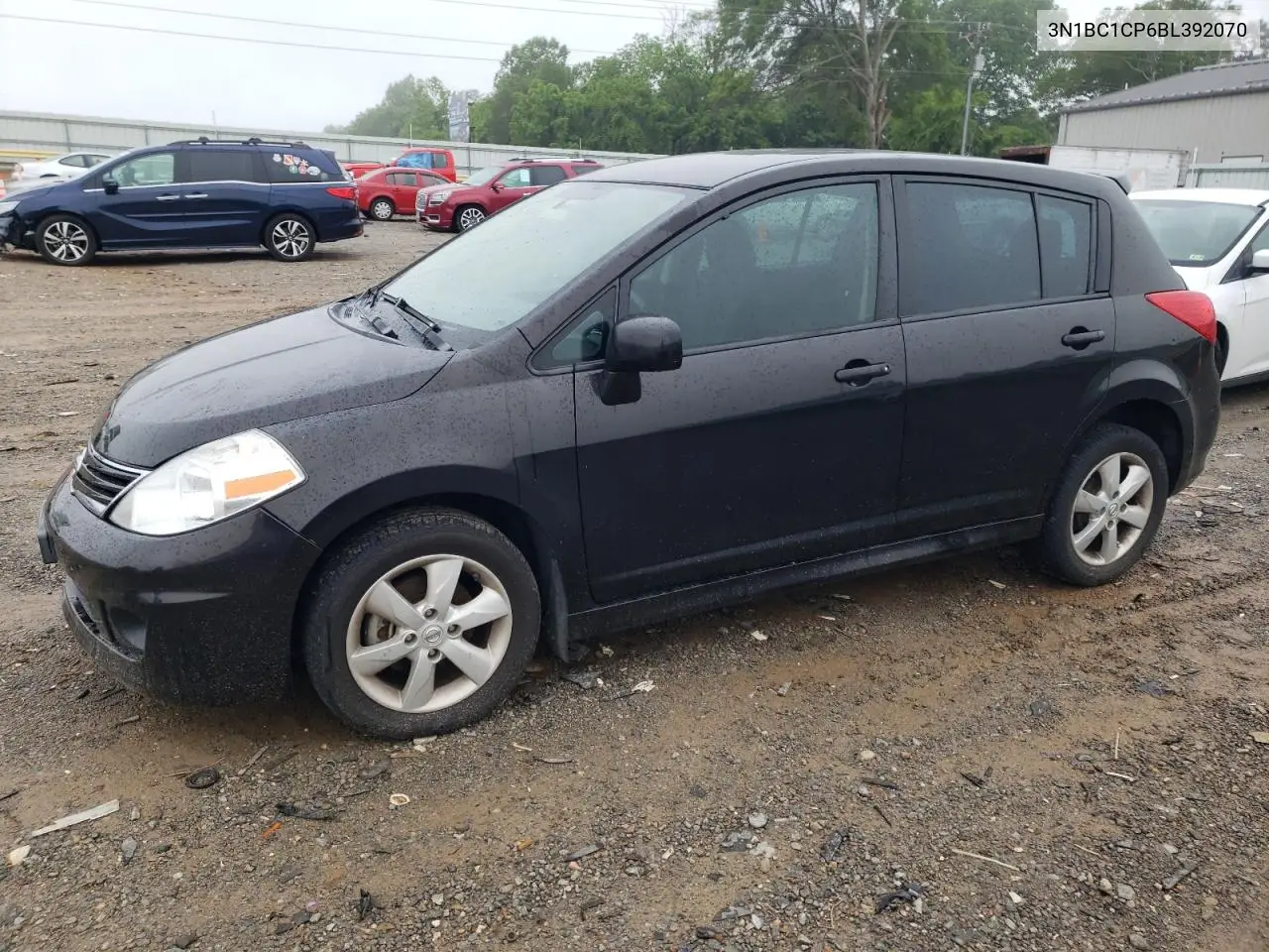 2011 Nissan Versa S VIN: 3N1BC1CP6BL392070 Lot: 56977485