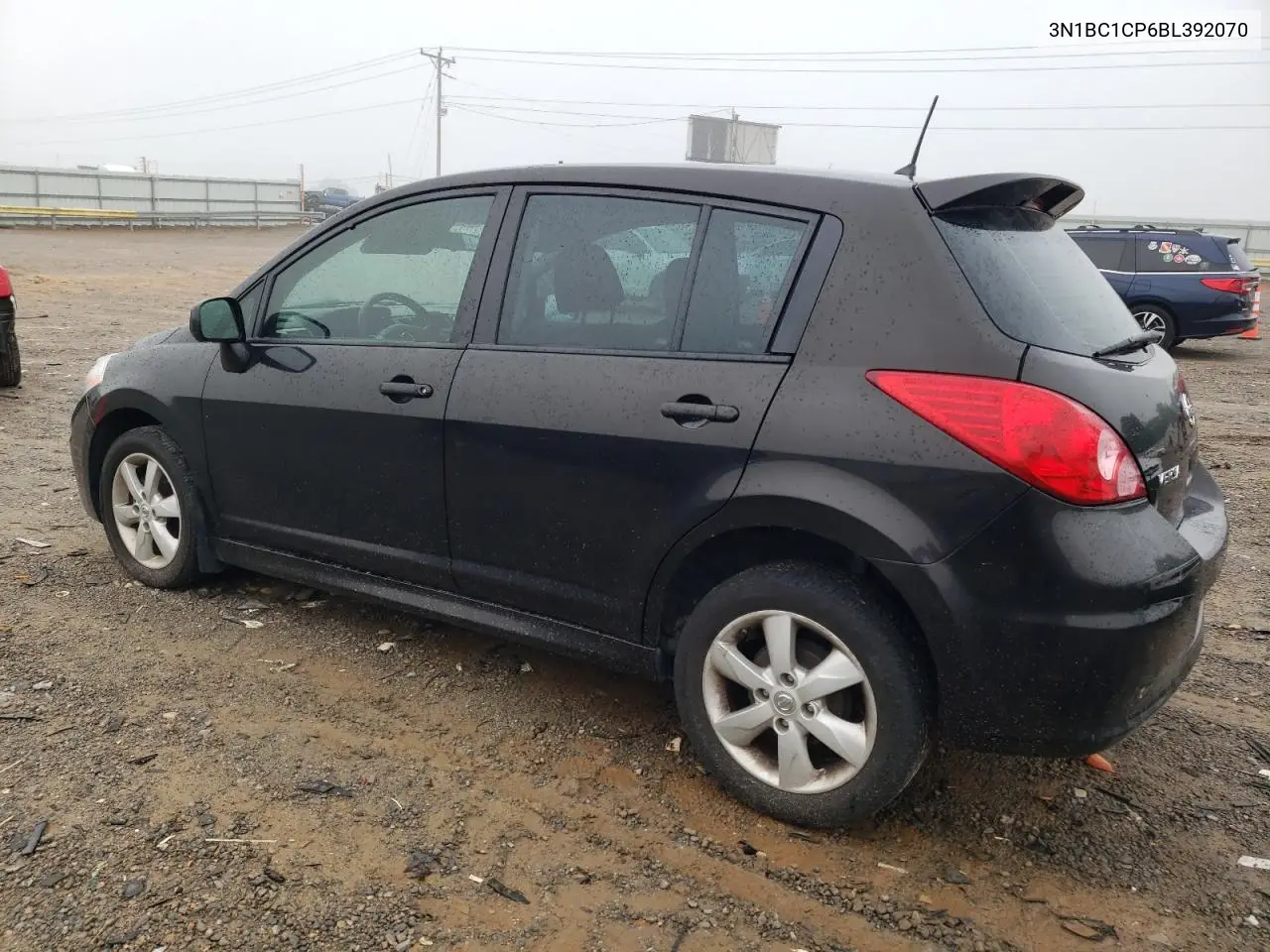 2011 Nissan Versa S VIN: 3N1BC1CP6BL392070 Lot: 56977485
