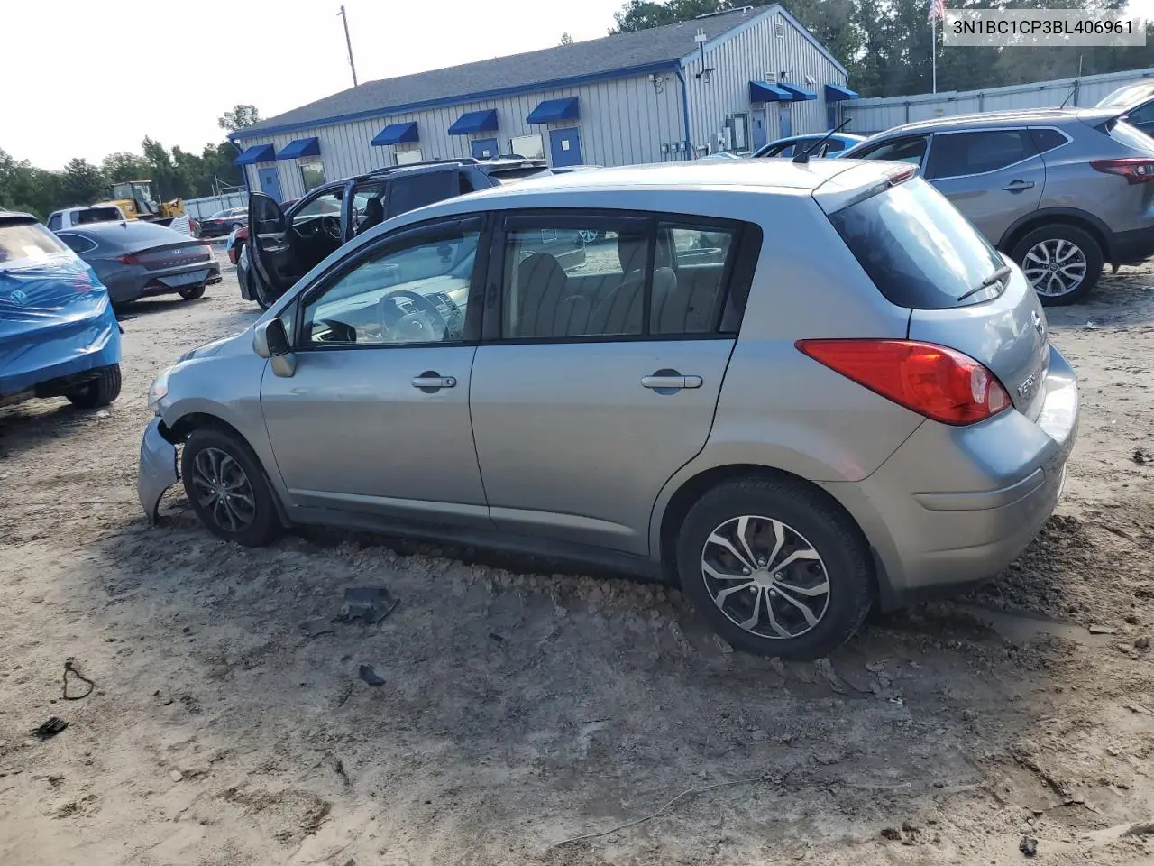 2011 Nissan Versa S VIN: 3N1BC1CP3BL406961 Lot: 60648915