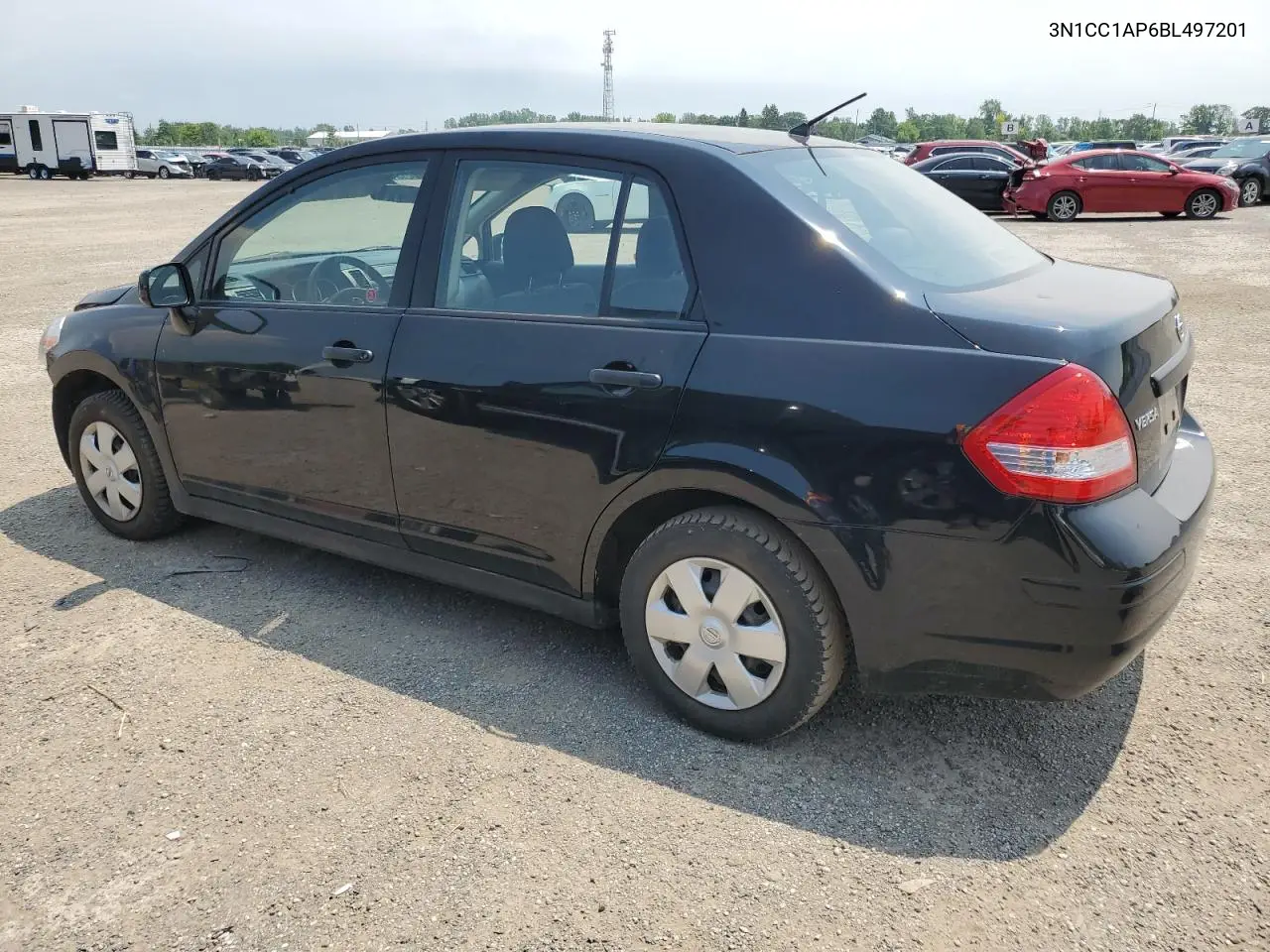 2011 Nissan Versa S VIN: 3N1CC1AP6BL497201 Lot: 61971925