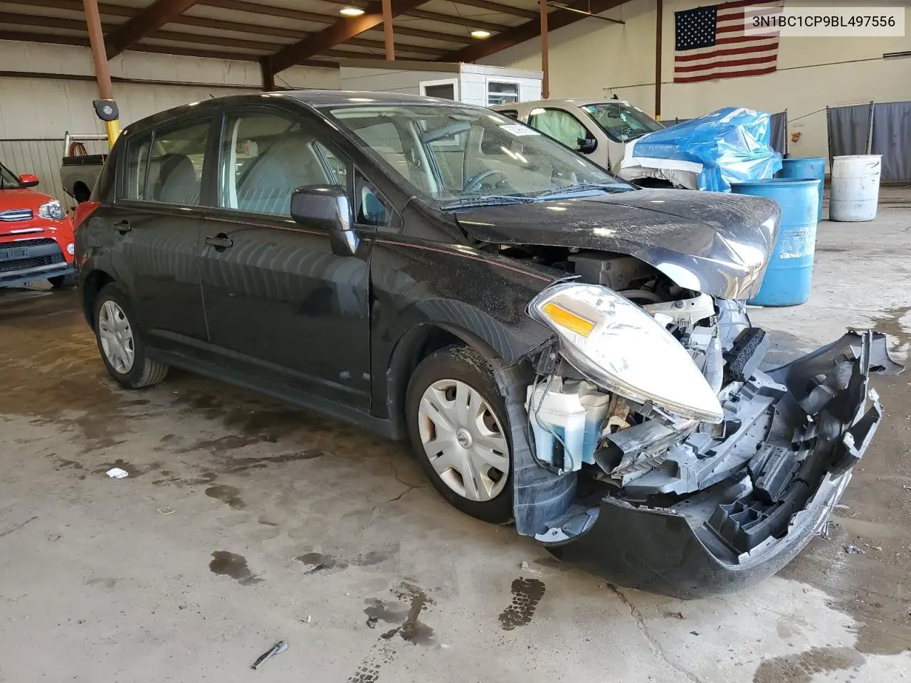 2011 Nissan Versa S VIN: 3N1BC1CP9BL497556 Lot: 62096695