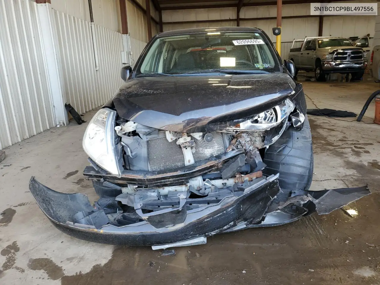 2011 Nissan Versa S VIN: 3N1BC1CP9BL497556 Lot: 62096695