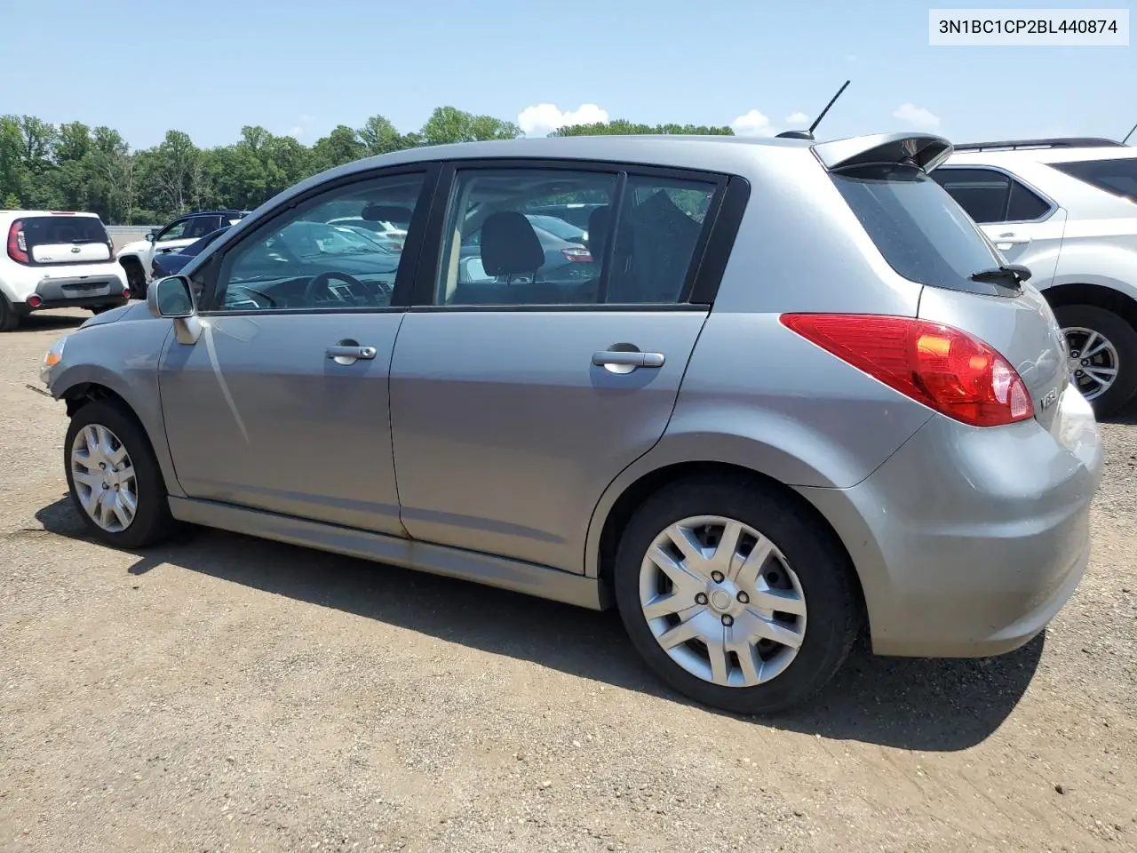 2011 Nissan Versa S VIN: 3N1BC1CP2BL440874 Lot: 62343615