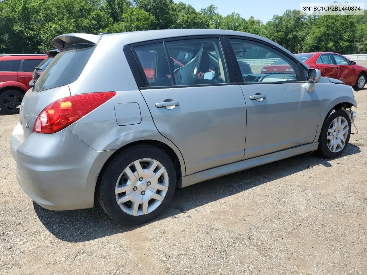 2011 Nissan Versa S VIN: 3N1BC1CP2BL440874 Lot: 62343615