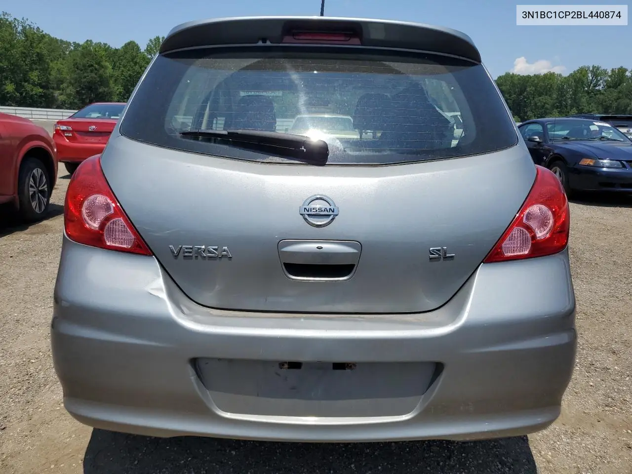 2011 Nissan Versa S VIN: 3N1BC1CP2BL440874 Lot: 62343615