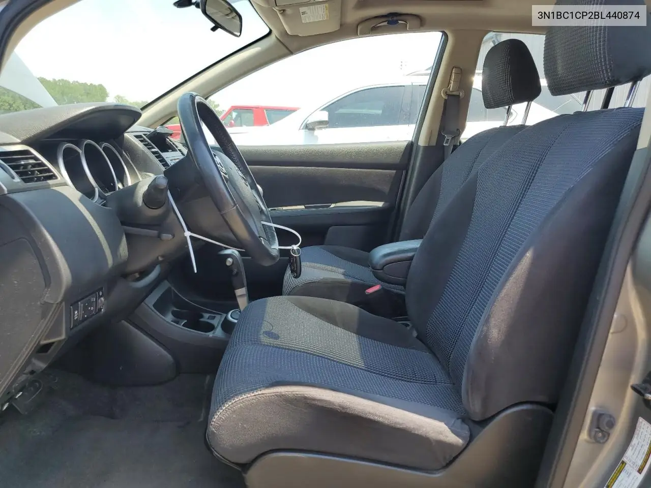2011 Nissan Versa S VIN: 3N1BC1CP2BL440874 Lot: 62343615