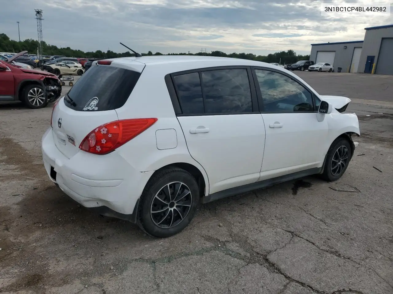 2011 Nissan Versa S VIN: 3N1BC1CP4BL442982 Lot: 62763155