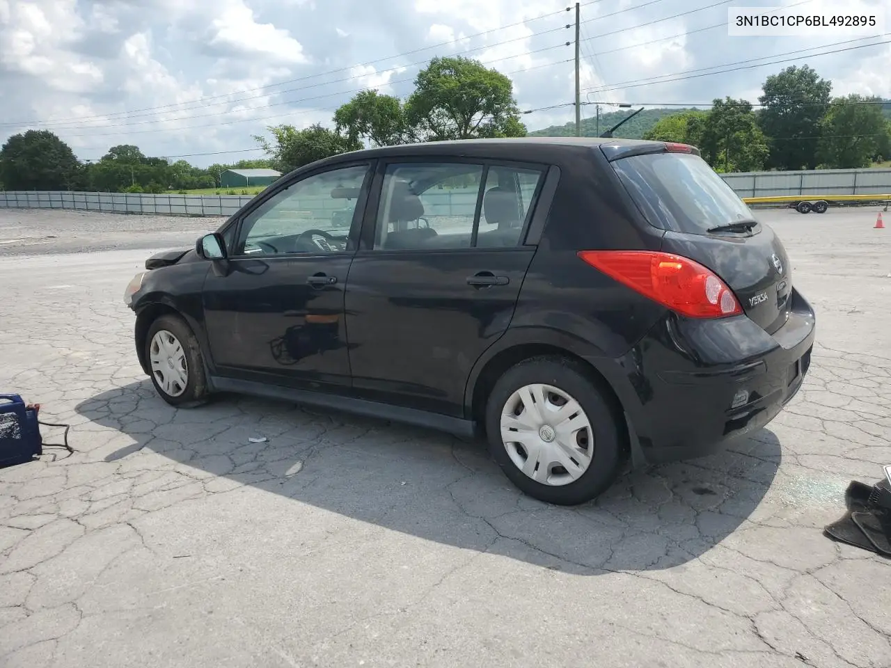 2011 Nissan Versa S VIN: 3N1BC1CP6BL492895 Lot: 62824995