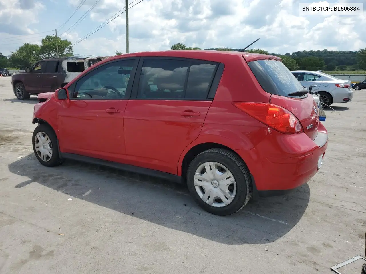 2011 Nissan Versa S VIN: 3N1BC1CP9BL506384 Lot: 63346525