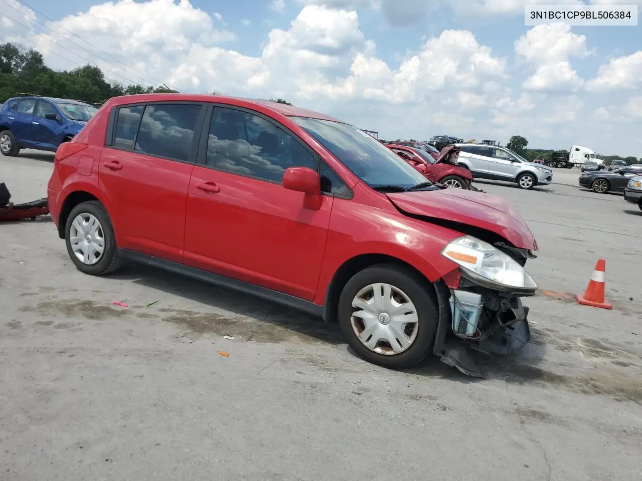 2011 Nissan Versa S VIN: 3N1BC1CP9BL506384 Lot: 63346525