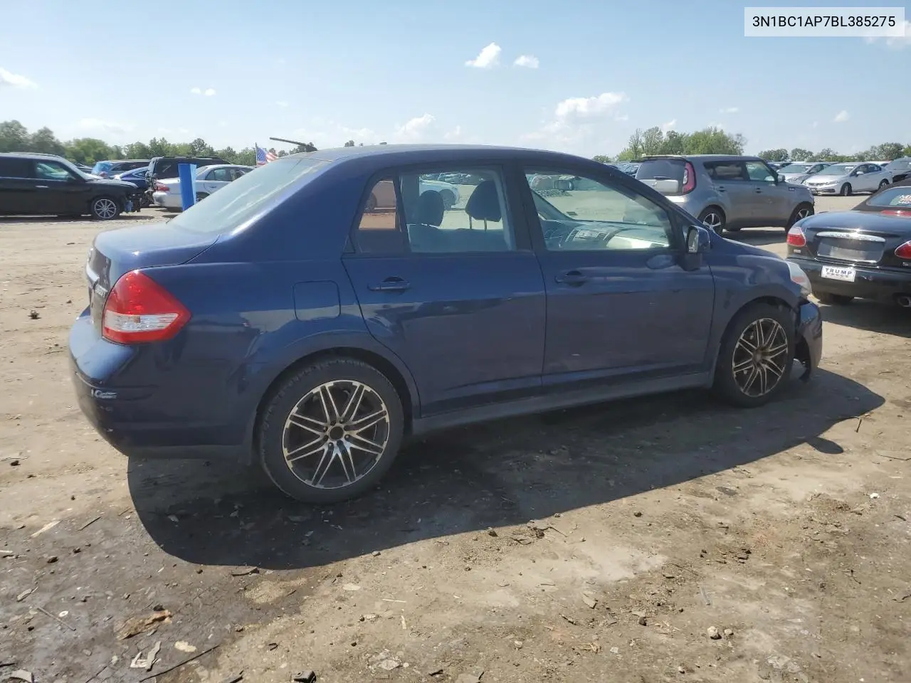2011 Nissan Versa S VIN: 3N1BC1AP7BL385275 Lot: 63414625