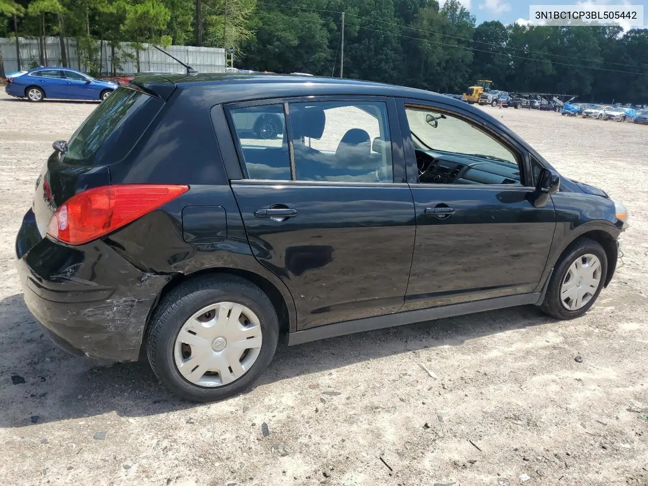 2011 Nissan Versa S VIN: 3N1BC1CP3BL505442 Lot: 63655645