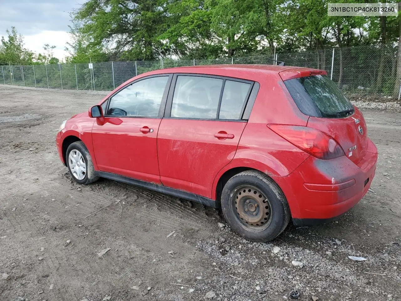 2012 Nissan Versa S VIN: 3N1BC1CP4CK813260 Lot: 56864955