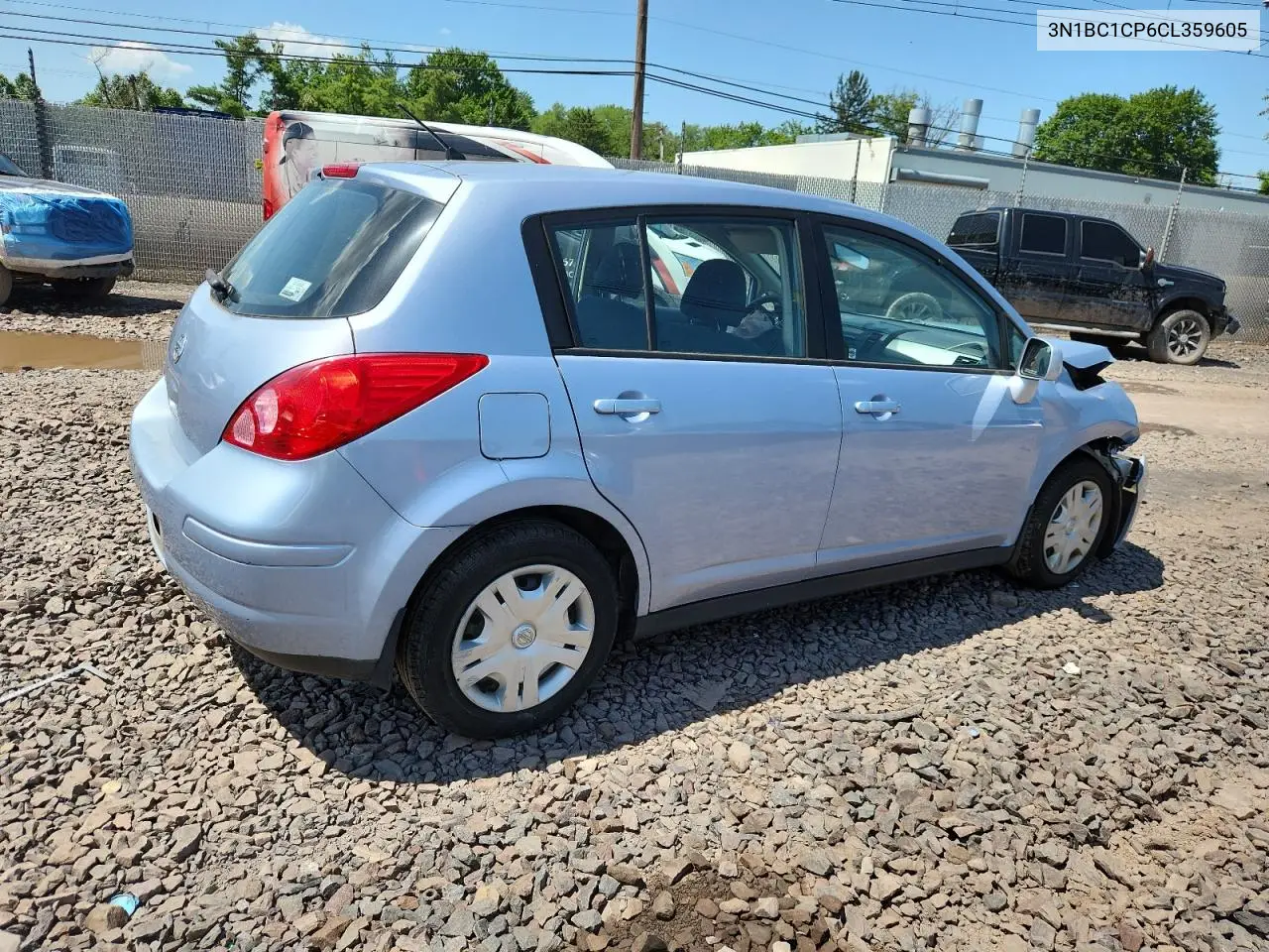 2012 Nissan Versa S VIN: 3N1BC1CP6CL359605 Lot: 60895535
