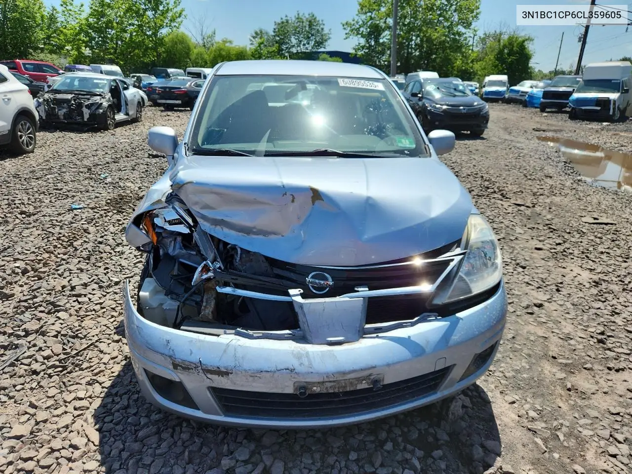 2012 Nissan Versa S VIN: 3N1BC1CP6CL359605 Lot: 60895535
